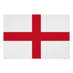 Póster Bandeira da Inglaterra