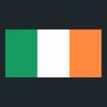 Poster Bandeira da Irlanda<br><div class="desc">Bandeira patriótica da Irlanda.</div>