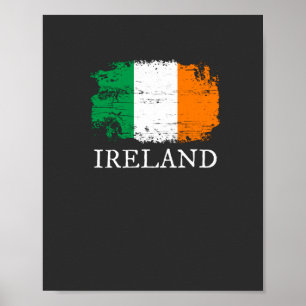 Poster Bandeira da Irlanda