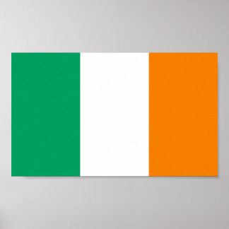 Poster Bandeira da Irlanda