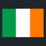 Póster Bandeira da Irlanda<br><div class="desc">Você vai adorar esta linda design irlandesa de FlagWare; Irlanda! Excelente de presentes! Oferecemos capas, capas e capas personalizadas para muitos eletrônicos e telefones inteligentes, incluindo iPhone, iPod, iPad, Blackberry, & Samsung Galaxy S. Procure no nosso site ideias sobre presentes, como travesseiros, cintas, relógios, gravatas e chapéus. Éire bratach; Gaeilge...</div>