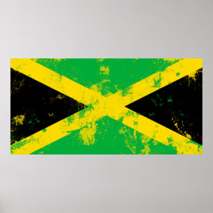 Póster Bandeira da Jamaica
