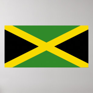 Póster bandeira da Jamaica