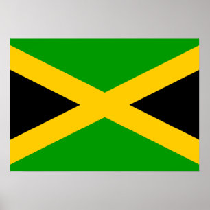 Poster bandeira da Jamaica