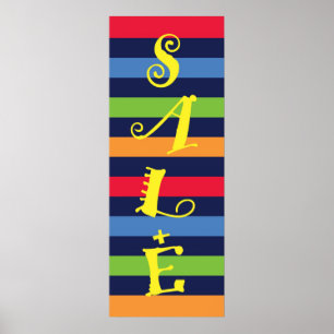 Póster Bandeira da loja de venda