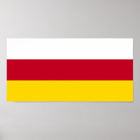 Bandeira da Ossétia do Norte