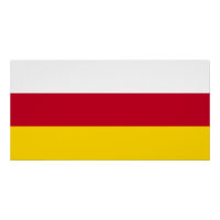 Bandeira da Ossétia do Norte