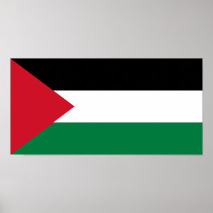 Poster Bandeira da Palestina