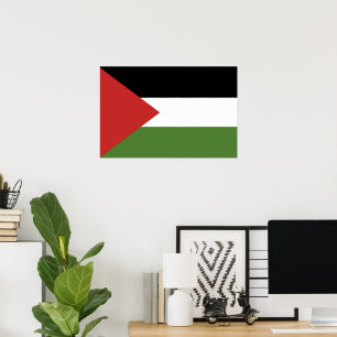Poster bandeira da Palestina