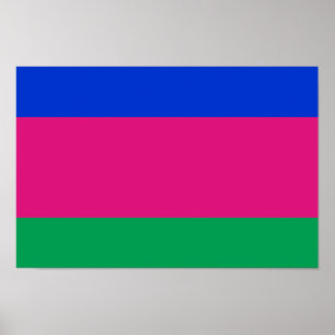 Poster Bandeira da República Popular de Kuban