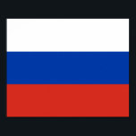 Poster Bandeira da Rússia<br><div class="desc">Poster de Bandeira da Rússia</div>