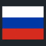 Poster Bandeira da Rússia<br><div class="desc">Poster de Bandeira da Rússia</div>