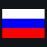 Poster Bandeira da Rússia<br><div class="desc">Rússia Flag; Russo; "i love russia"; Р о с с я и; ф л</div>
