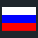 Poster Bandeira da Rússia<br><div class="desc">Rússia Flag; Russo; "i love russia"; Р о с с я и; ф л</div>