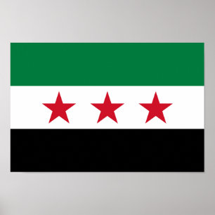 Poster Bandeira da Síria