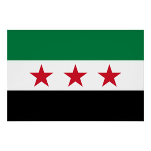 Póster Bandeira da Síria