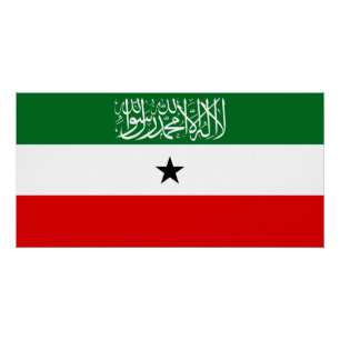 Póster Bandeira da Somalilândia