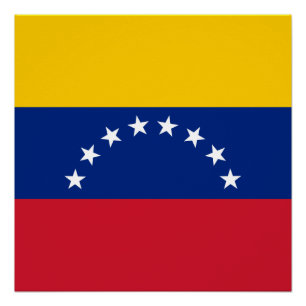Póster Bandeira da Venezuela