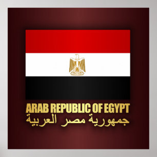 Póster Bandeira de Arab Republic of Egypt
