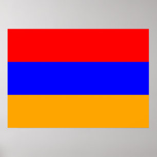 Poster Bandeira de Arménia