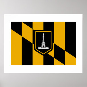 Póster Bandeira de Baltimore