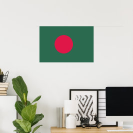 Poster bandeira de Bangladesh