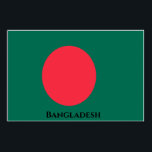 Poster Bandeira de Bangladesh<br><div class="desc">Poster de Sinalizador Bangladesh</div>