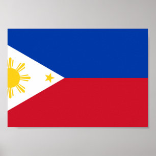 Póster Bandeira de Filipinas