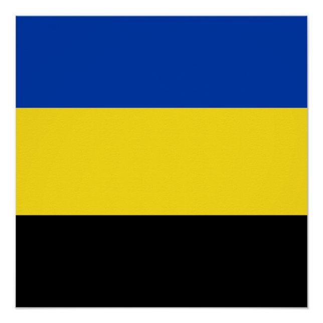 Póster Bandeira de Gelderland (Frente)