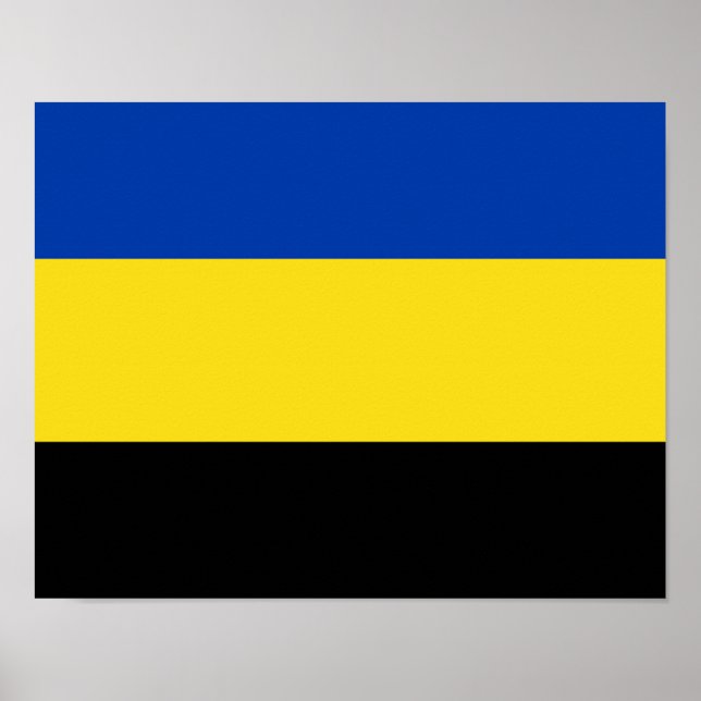 Póster Bandeira de Gelderland (Frente)