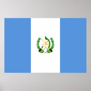 Póster Bandeira de Guatemala, Grenada