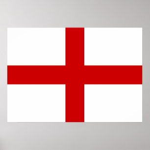 Póster Bandeira de Inglaterra