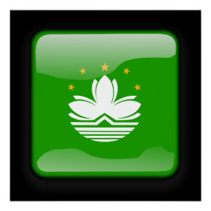 Póster Bandeira de Macau