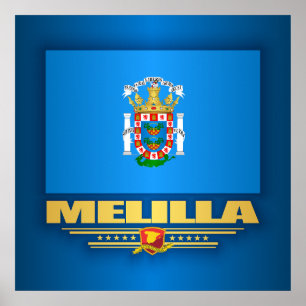 Poster Bandeira de Melilha