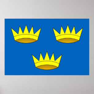 Poster Bandeira de Munster, Ireland