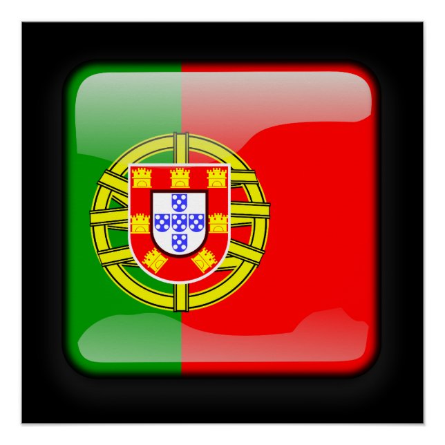 Póster Bandeira de Portugal (Frente)