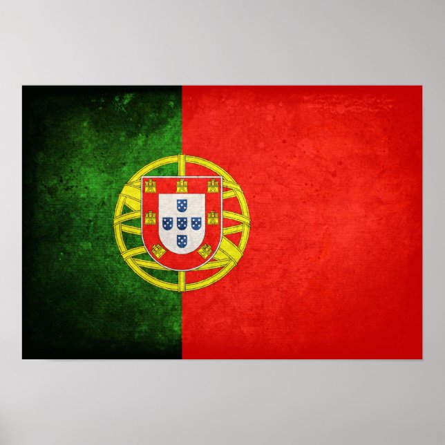 Póster Bandeira de Portugal (Frente)