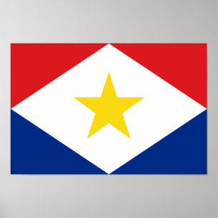 Poster Bandeira de Saba