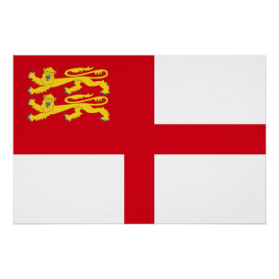 Póster Bandeira de Sark