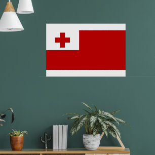 Poster Bandeira de Tonga