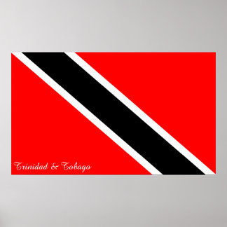 Póster Bandeira de Trinidad e Tobago