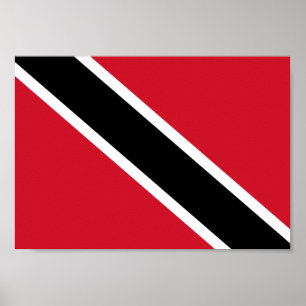 Póster Bandeira de Trinidad e Tobago