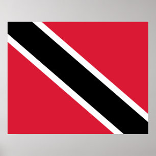 Poster Bandeira de Trinidad e Tobago