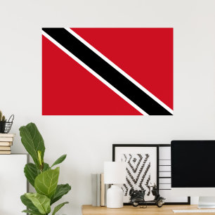 Poster Bandeira de Trinidad e Tobago