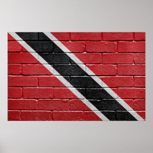 Póster Bandeira de Trinidad e Tobago
