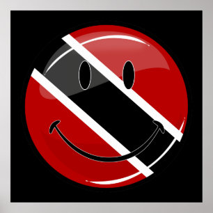 Póster Bandeira de Trinidad e Tobago