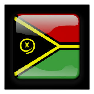Póster Bandeira de Vanuatu