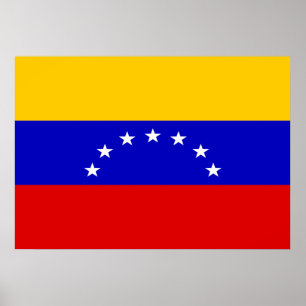 Póster Bandeira de Venezuela