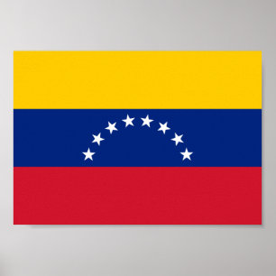 Poster Bandeira de Venezuela