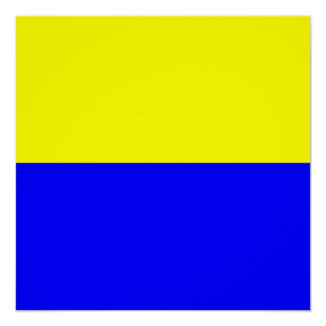 Póster Bandeira de Zandvoort (Frente)